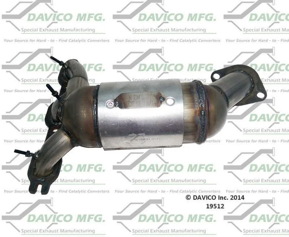 2007-2008 Chrysler Pacifica Catalytic Converter 19512